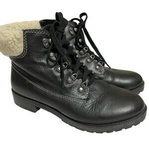 Naturalized Women’s N5 Comfort Bootie Sz 7.5‎ Black Fleece Lined Cushioned